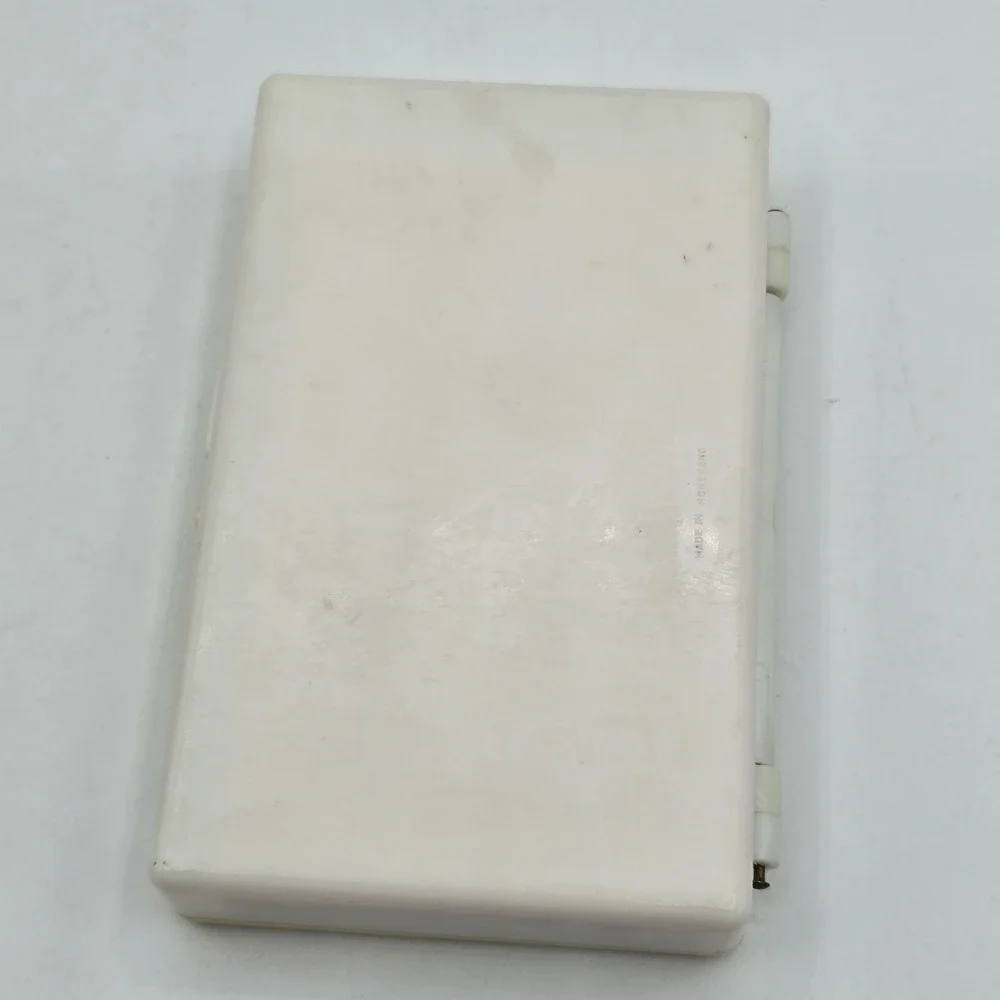 Vintage Plastic Travel Tissue Case / Holder‎ with Gold Starburst Design
